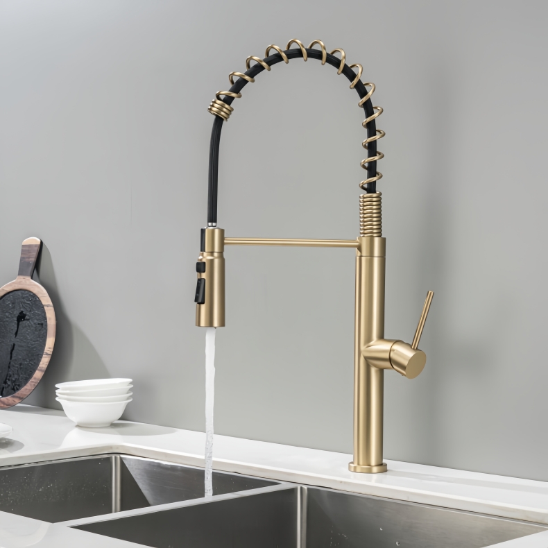 KY-8106 Pull Down Spring Kitchen Faucet