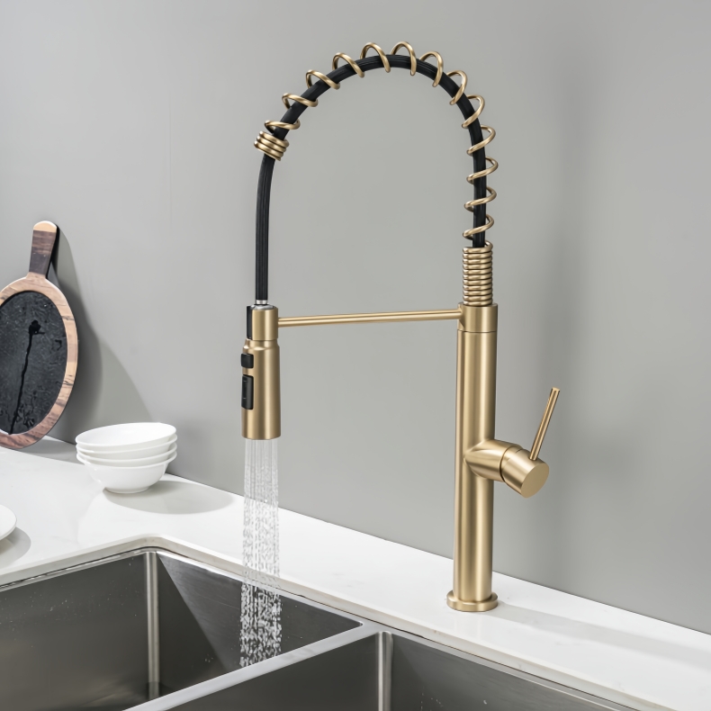 KY-8106 Pull Down Spring Kitchen Faucet