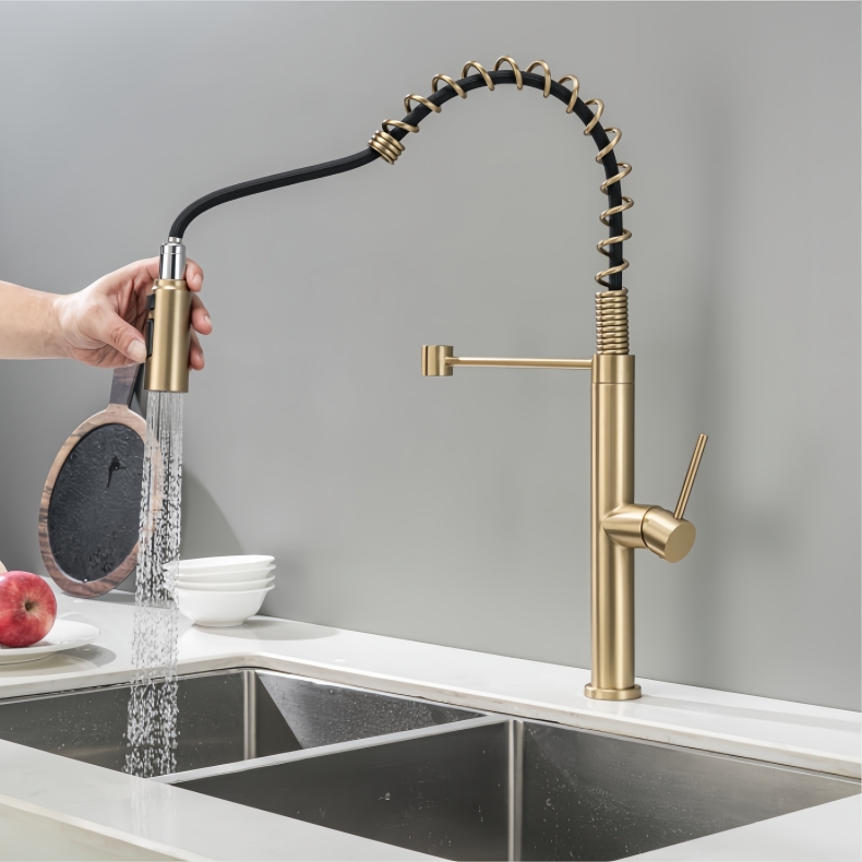 KY-8106 Pull Down Spring Kitchen Faucet
