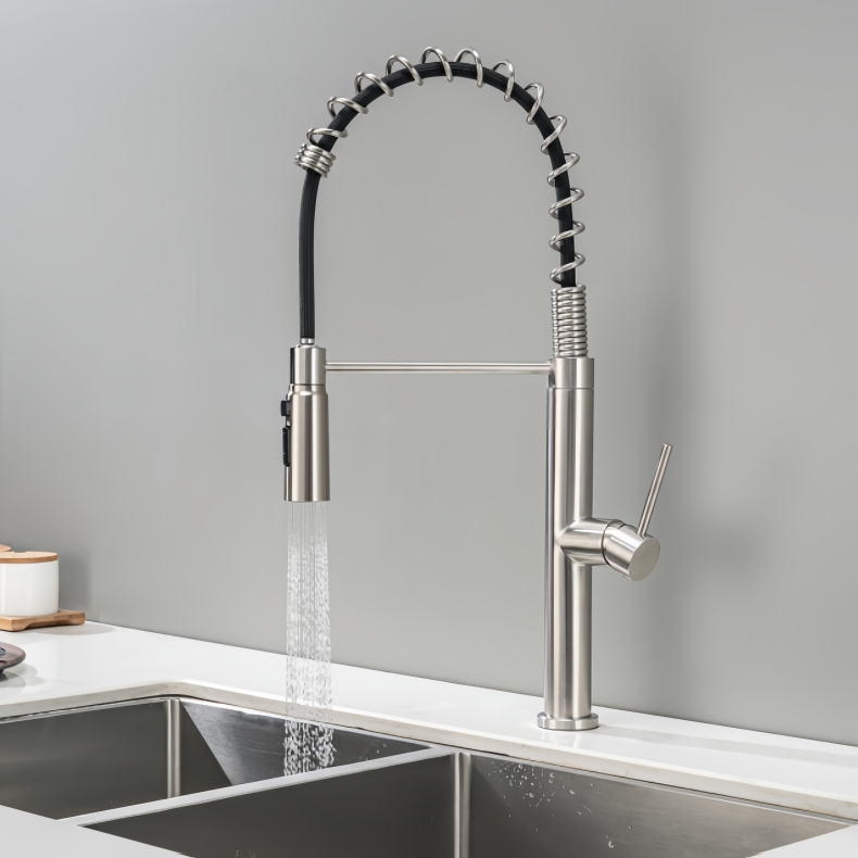 KY-8106 Pull Down Spring Kitchen Faucet