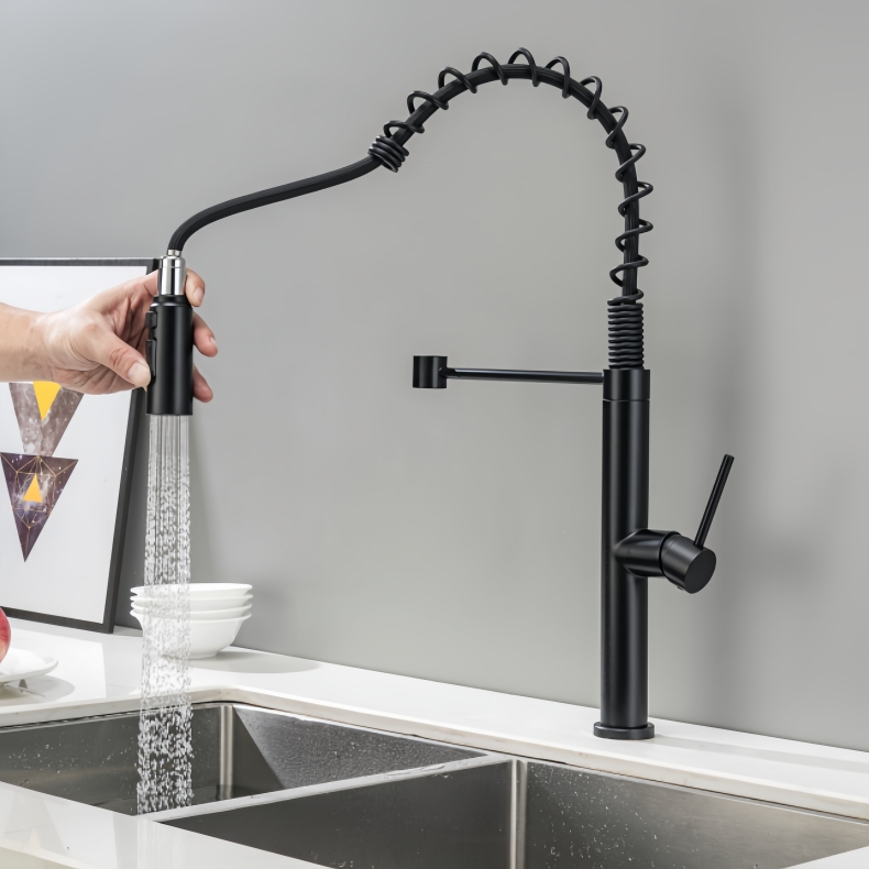 KY-8106 Pull Down Spring Kitchen Faucet