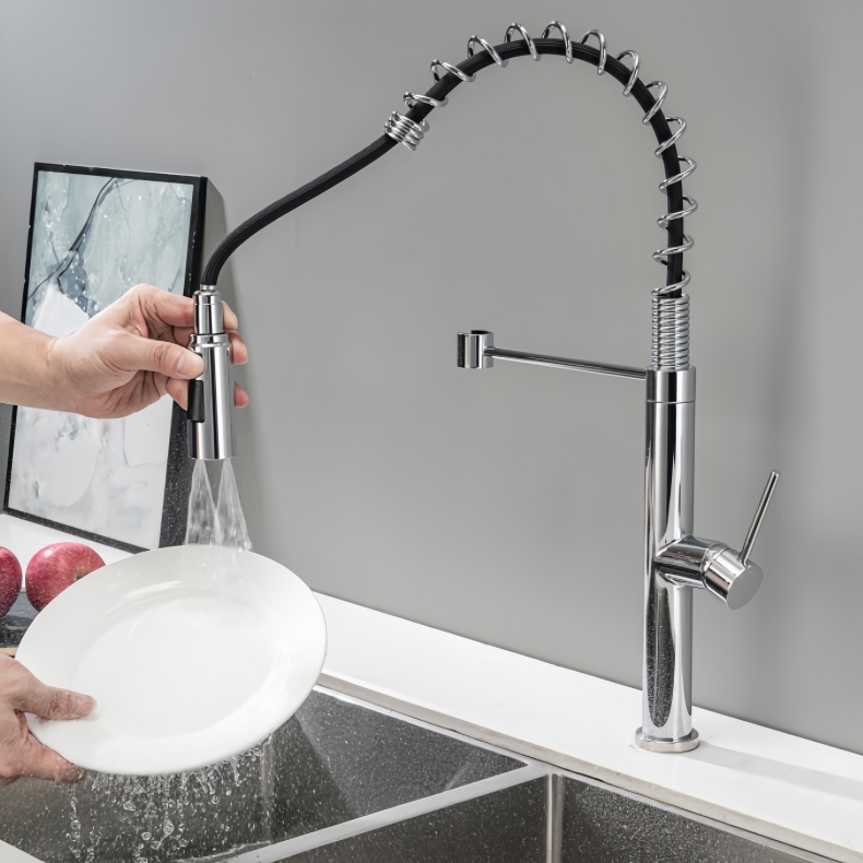 KY-8106 Pull Down Spring Kitchen Faucet