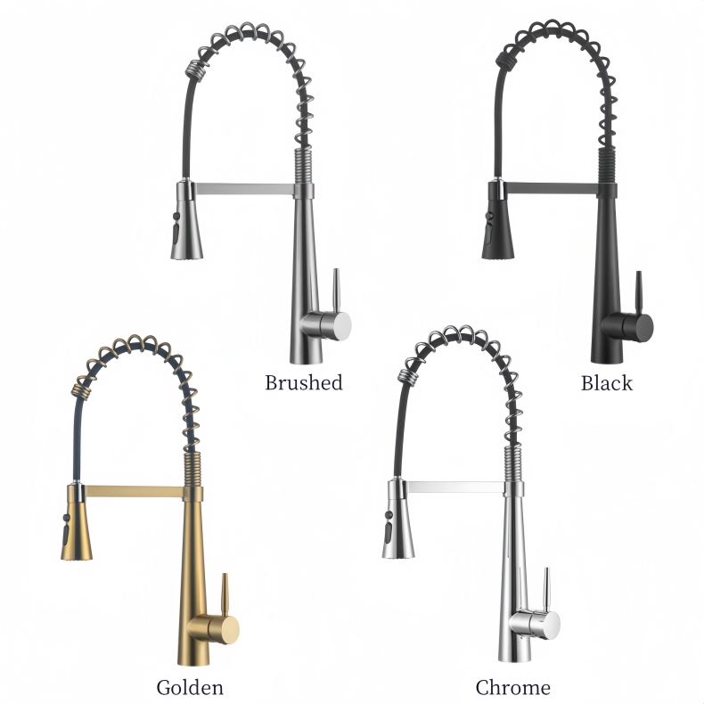 KY-8107 Pull Down Spring Kitchen Faucet