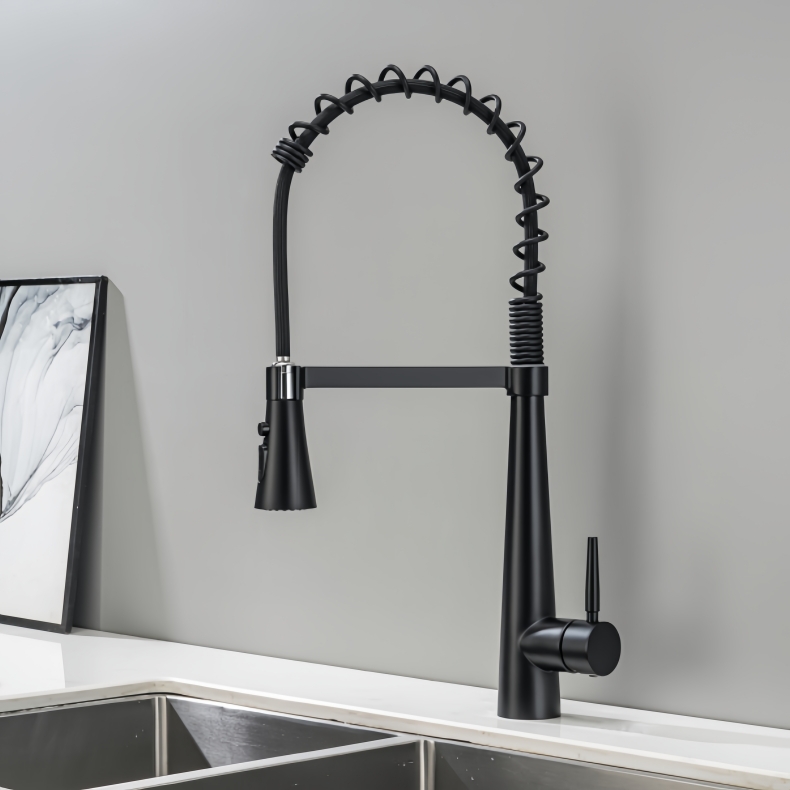 KY-8107 Pull Down Spring Kitchen Faucet