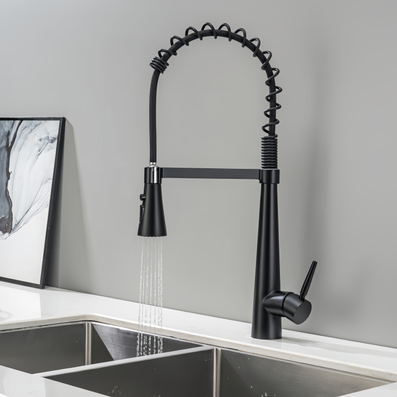 KY-8107 Pull Down Spring Kitchen Faucet