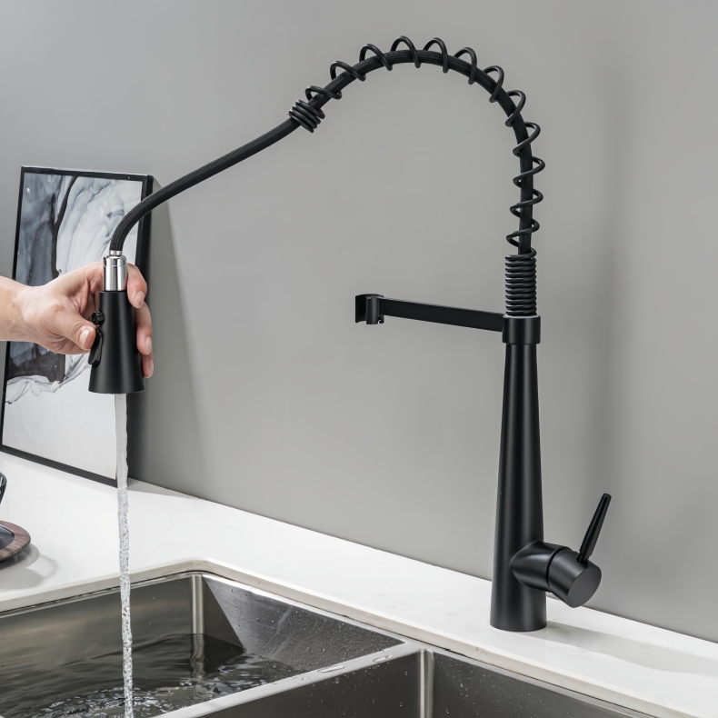 KY-8107 Pull Down Spring Kitchen Faucet