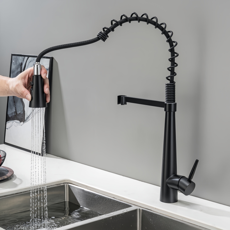 KY-8107 Pull Down Spring Kitchen Faucet