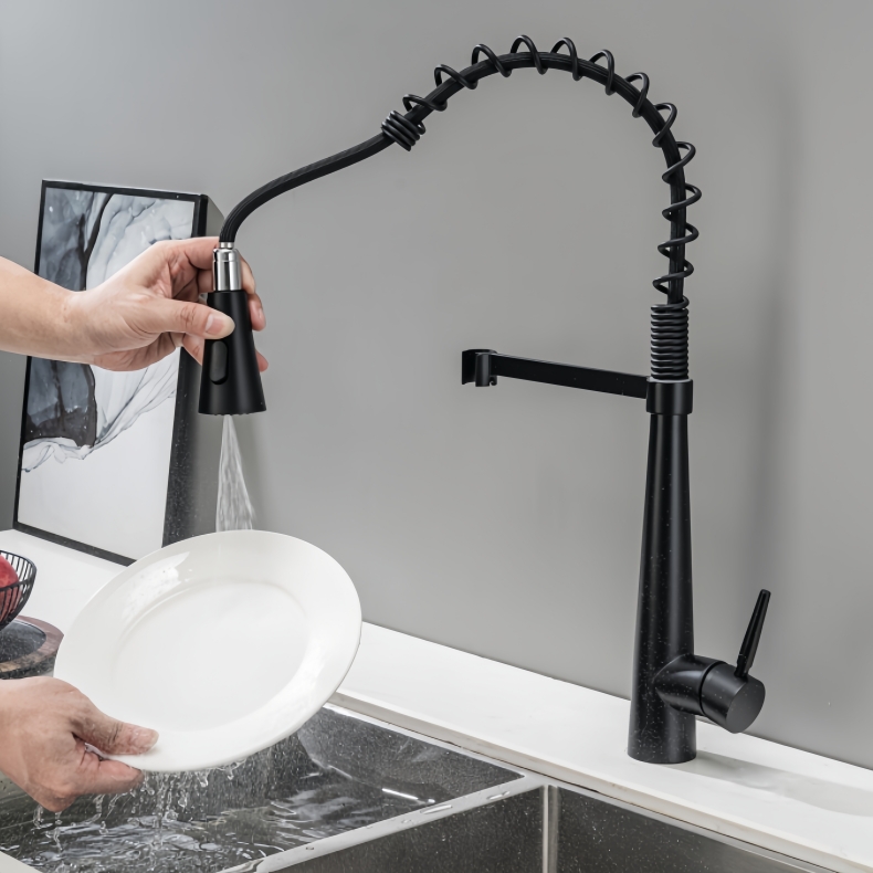 KY-8107 Pull Down Spring Kitchen Faucet
