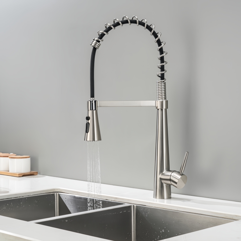KY-8107 Pull Down Spring Kitchen Faucet