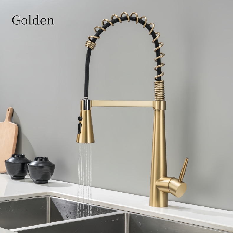 KY-8107 Pull Down Spring Kitchen Faucet
