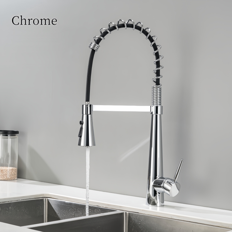 KY-8107 Pull Down Spring Kitchen Faucet