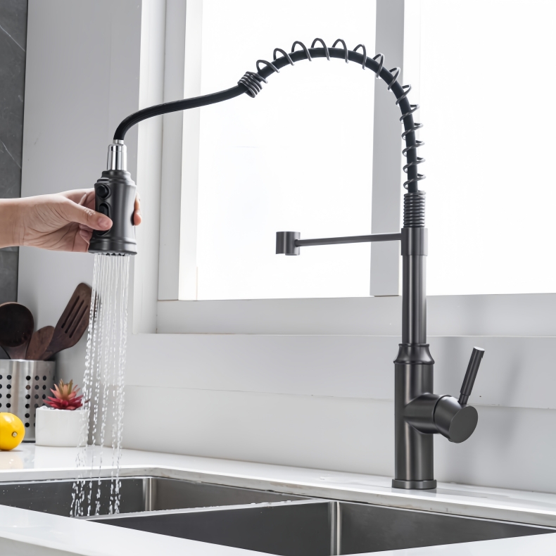 KY-8108 Pull Down Spring Kitchen Faucet