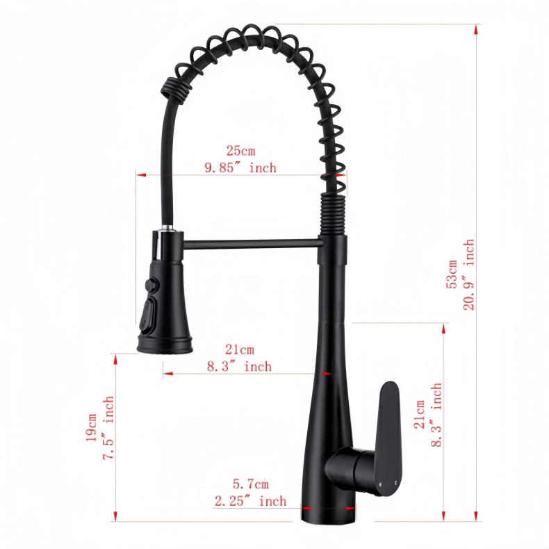 KY-8109 Pull Down Spring Kitchen Faucet