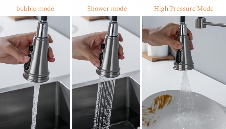 KY-8109 Pull Down Spring Kitchen Faucet