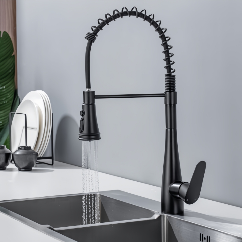 KY-8109 Pull Down Spring Kitchen Faucet