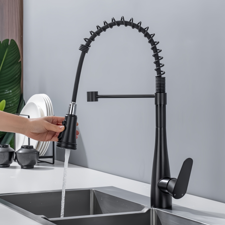 KY-8109 Pull Down Spring Kitchen Faucet