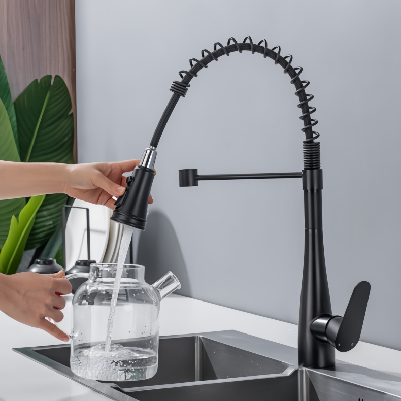 KY-8109 Pull Down Spring Kitchen Faucet