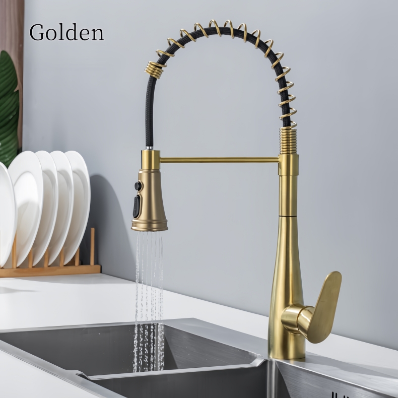 KY-8109 Pull Down Spring Kitchen Faucet