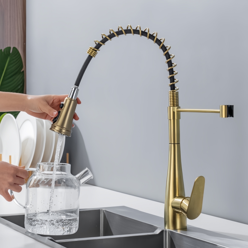 KY-8109 Pull Down Spring Kitchen Faucet