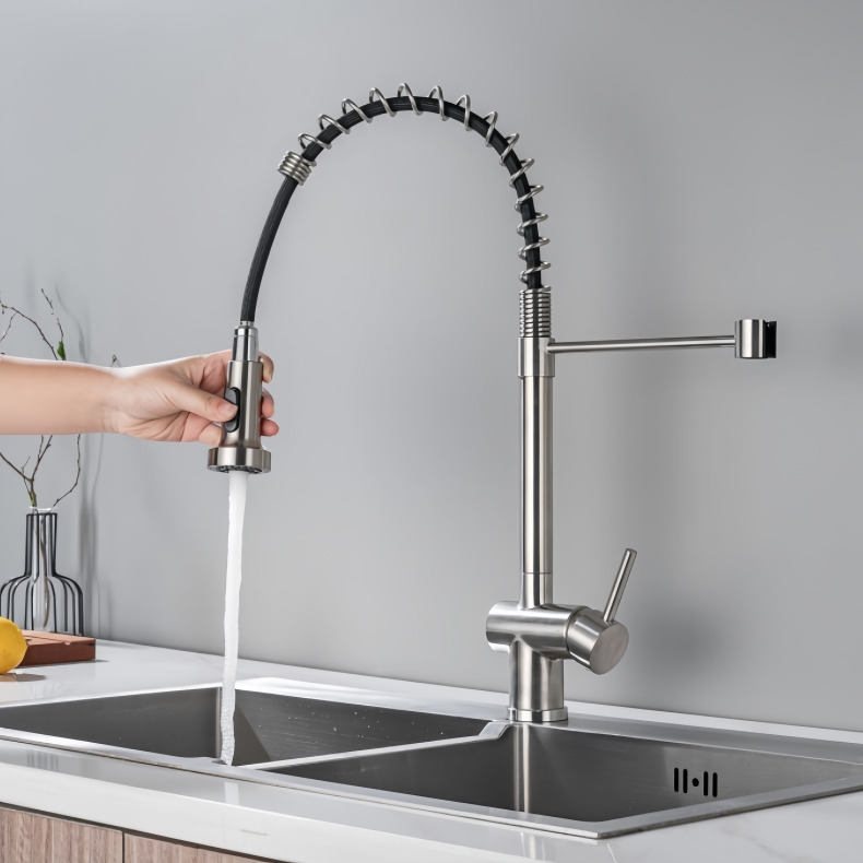 KY-8110 Pull Down Spring Kitchen Faucet