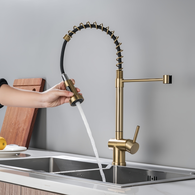 KY-8110 Pull Down Spring Kitchen Faucet