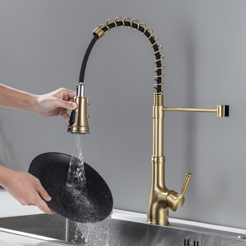KY-8111 Pull Down Spring Kitchen Faucet