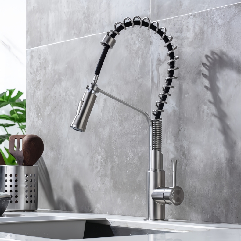 KY-8112 Pull Down Spring Kitchen Faucet