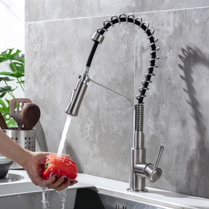 KY-8112 Pull Down Spring Kitchen Faucet