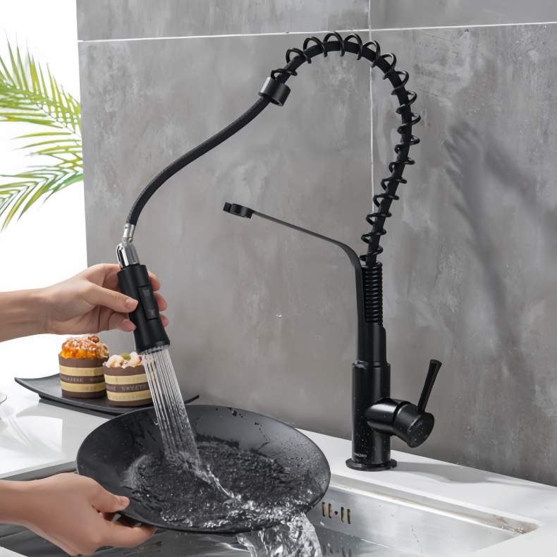 KY-8112 Pull Down Spring Kitchen Faucet