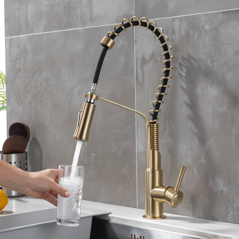 KY-8112 Pull Down Spring Kitchen Faucet