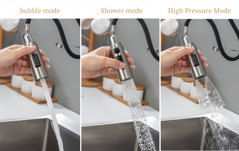 KY-8113 Pull Down Spring Kitchen Faucet