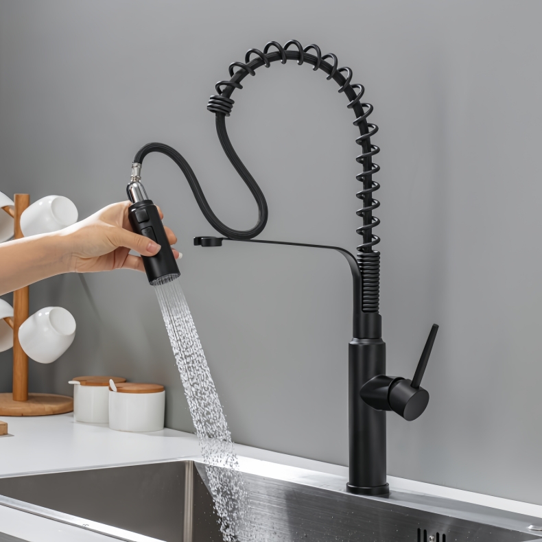 KY-8113 Pull Down Spring Kitchen Faucet