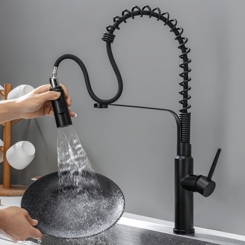 KY-8113 Pull Down Spring Kitchen Faucet