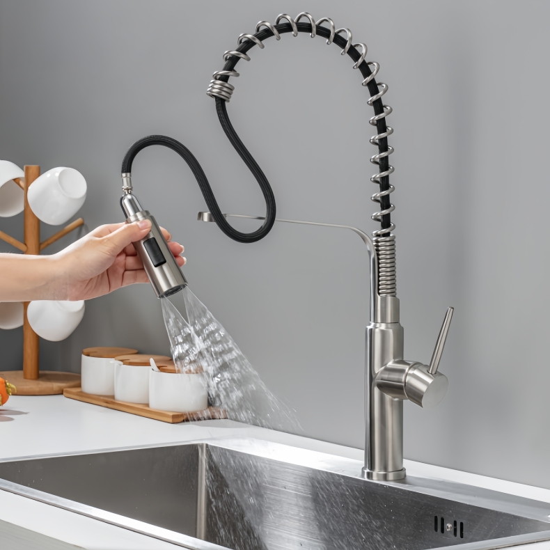 KY-8113 Pull Down Spring Kitchen Faucet