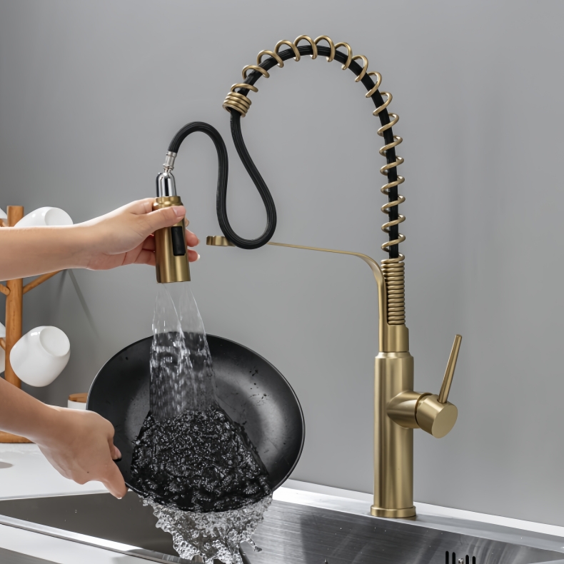 KY-8113 Pull Down Spring Kitchen Faucet