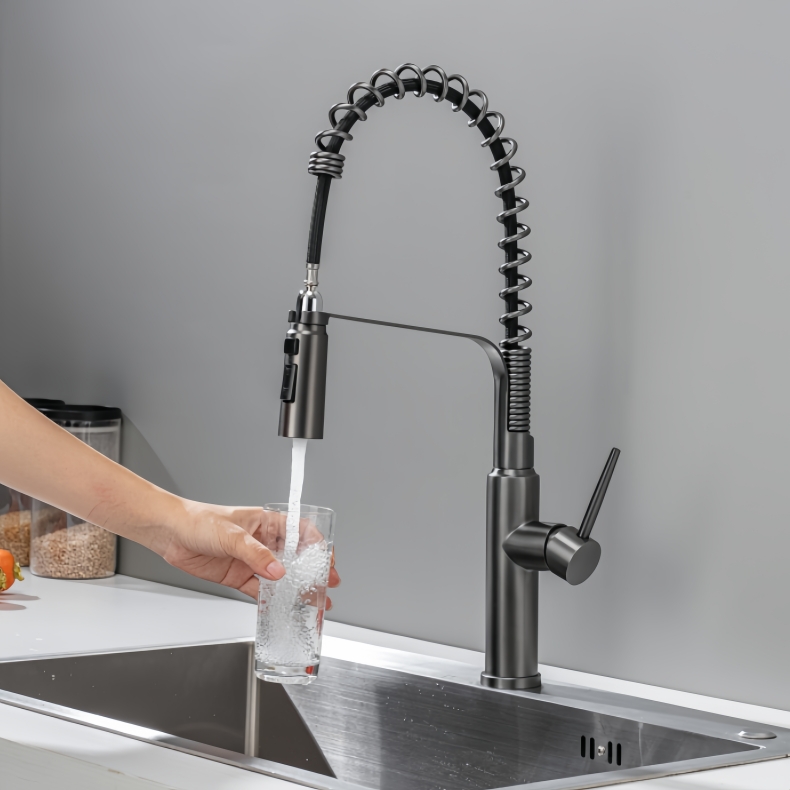 KY-8113 Pull Down Spring Kitchen Faucet