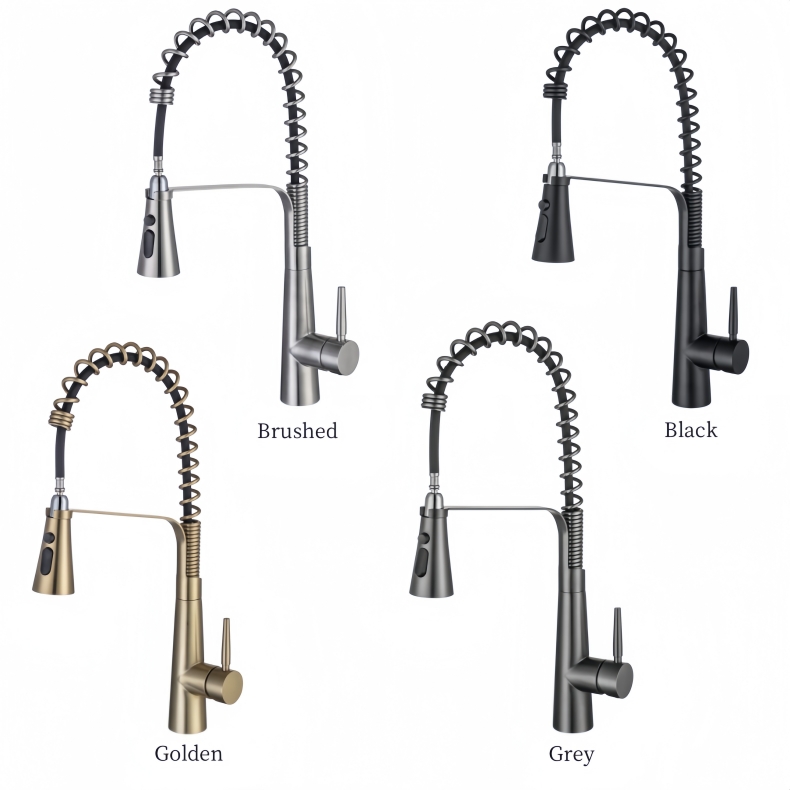 KY-8114 Pull Down Spring Kitchen Faucet