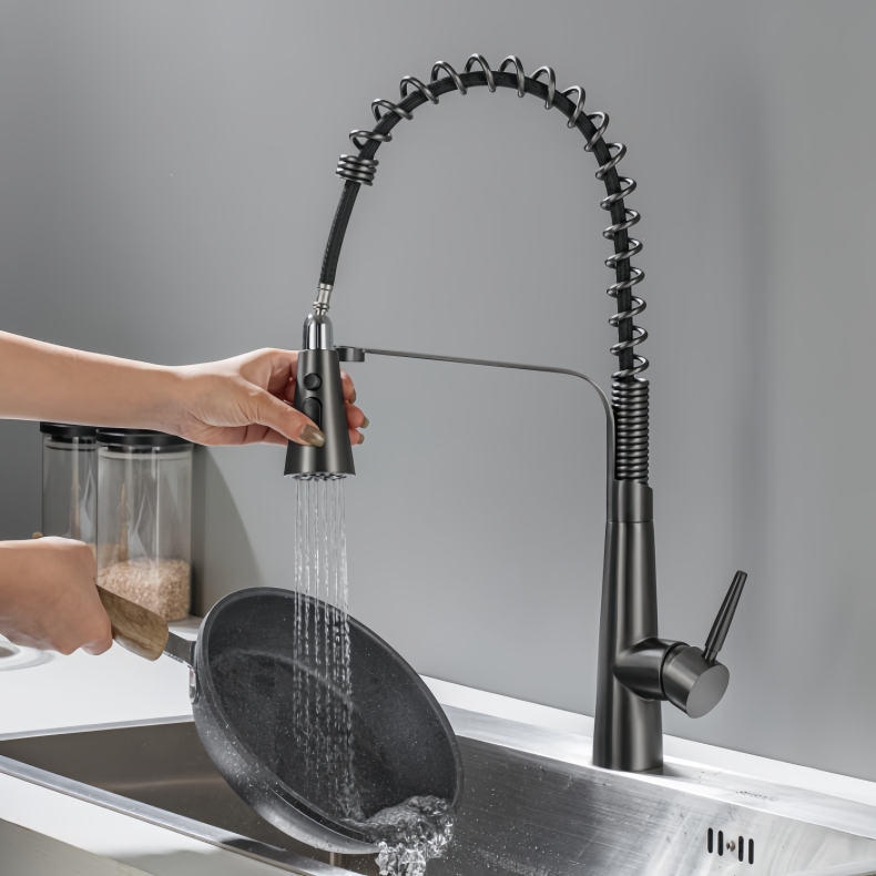 KY-8114 Pull Down Spring Kitchen Faucet
