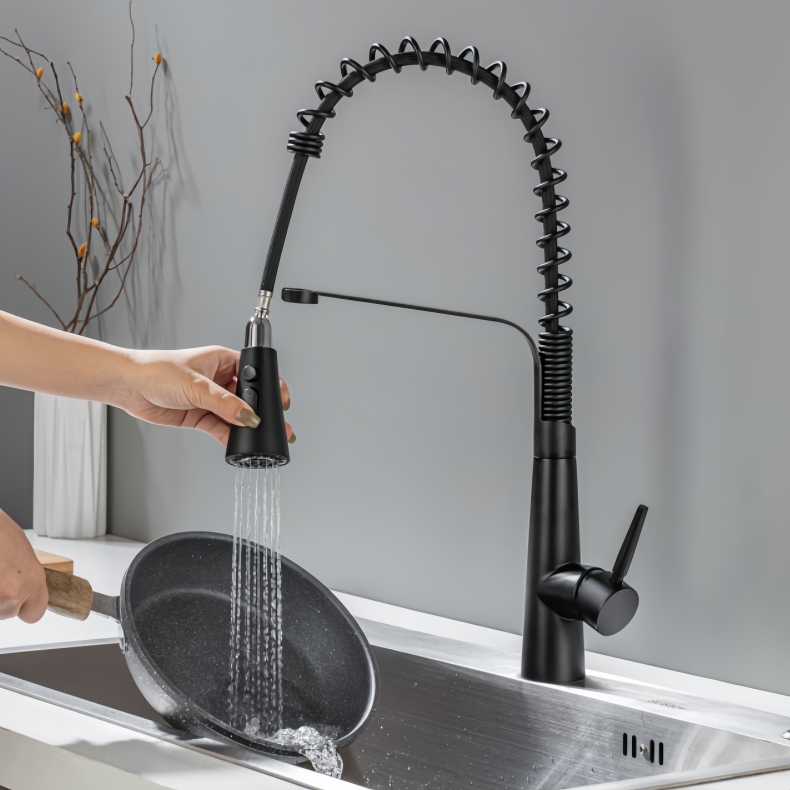 KY-8114 Pull Down Spring Kitchen Faucet
