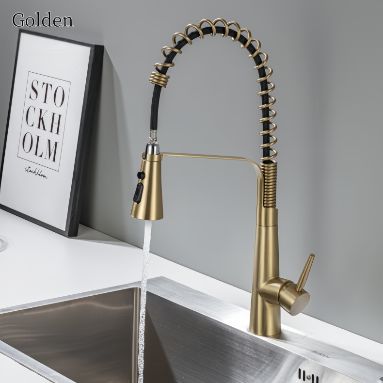 KY-8114 Pull Down Spring Kitchen Faucet