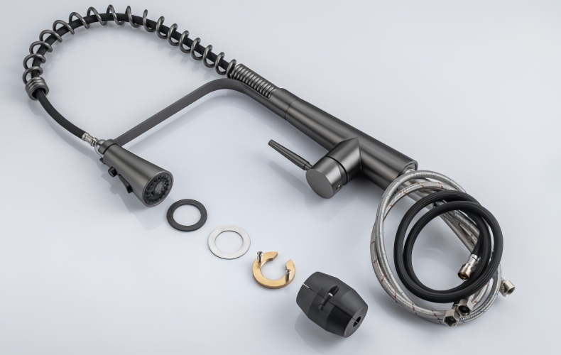 KY-8114 Pull Down Spring Kitchen Faucet