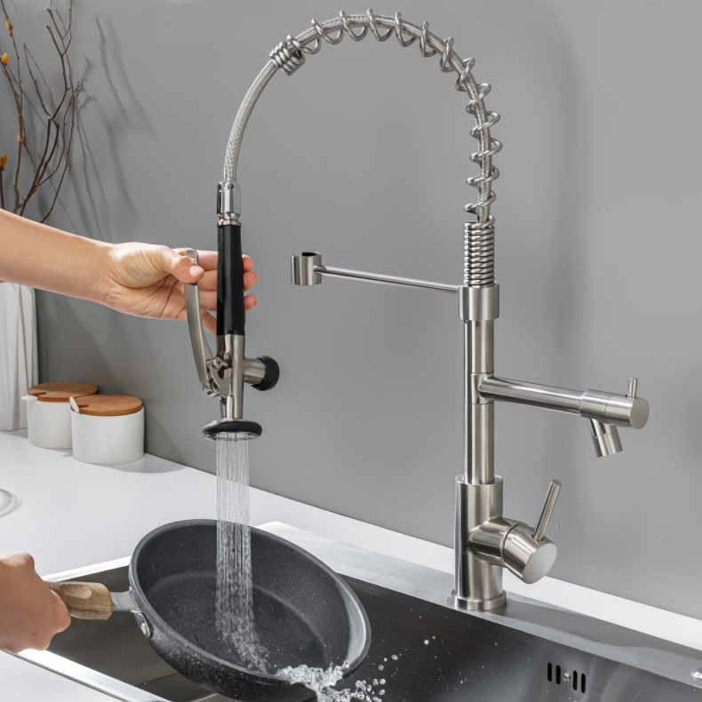KY-8120 Pull Down Spring Kitchen Faucet