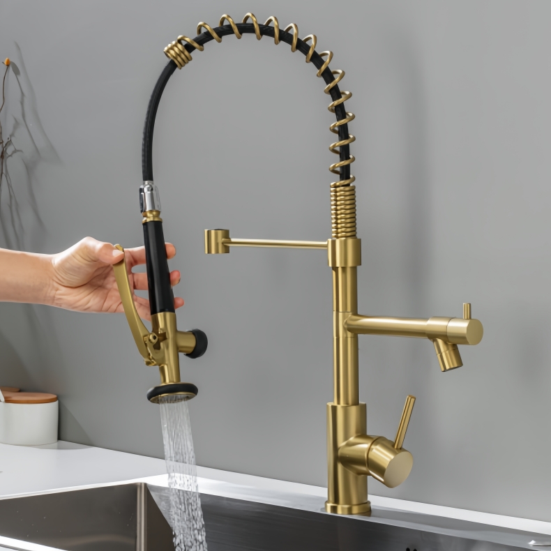 KY-8120 Pull Down Spring Kitchen Faucet
