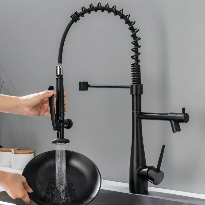 KY-8121 Pull Down Spring Kitchen Faucet