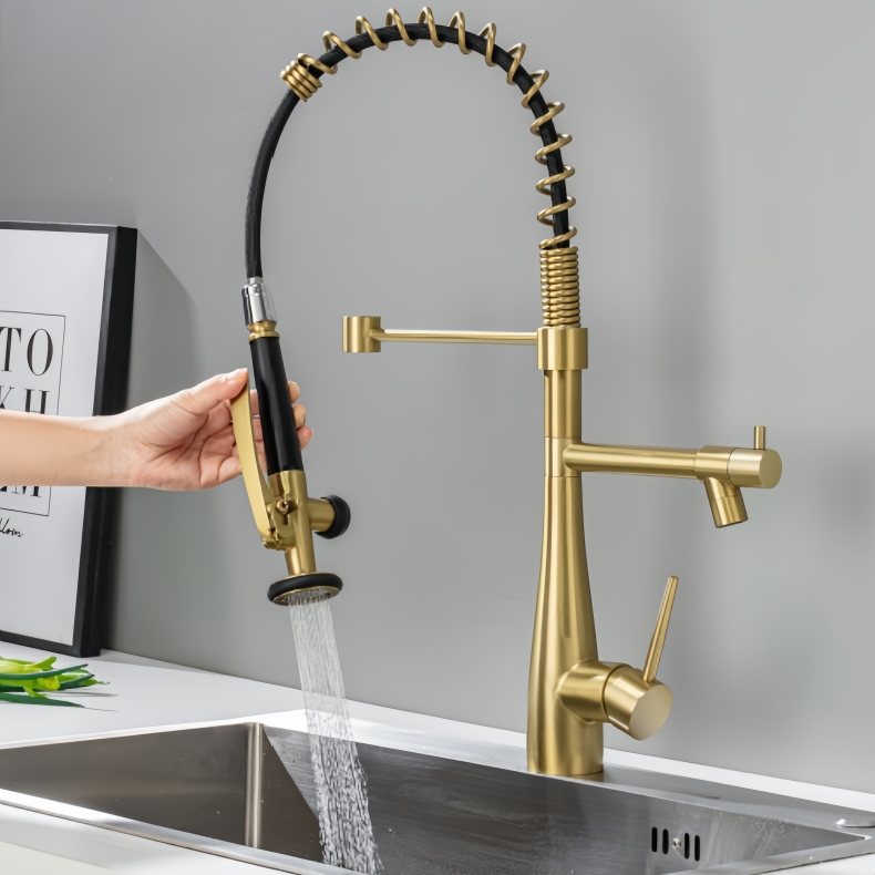 KY-8121 Pull Down Spring Kitchen Faucet